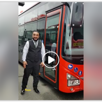 Hatem wordt buschauffeur